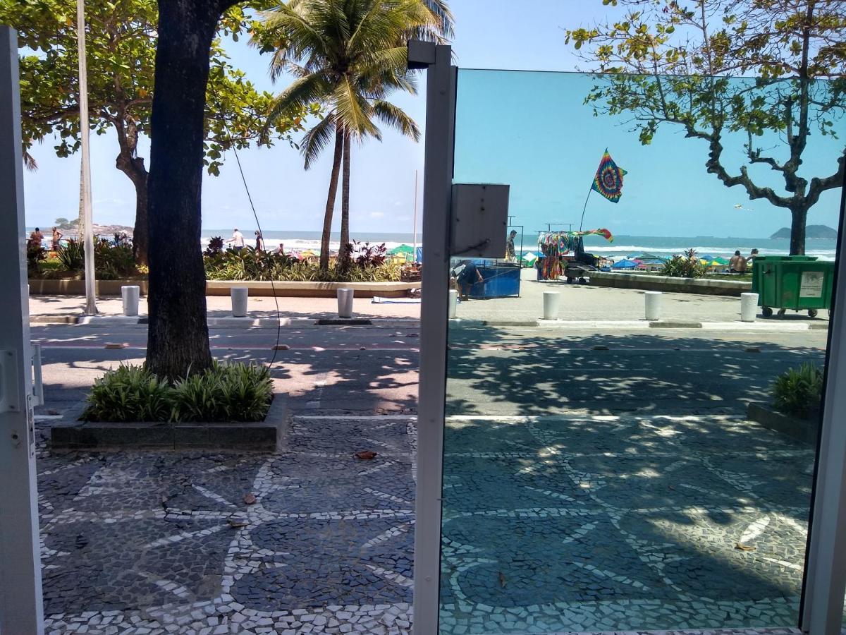 Apartamento frente ao Mar Guarujá Exterior foto