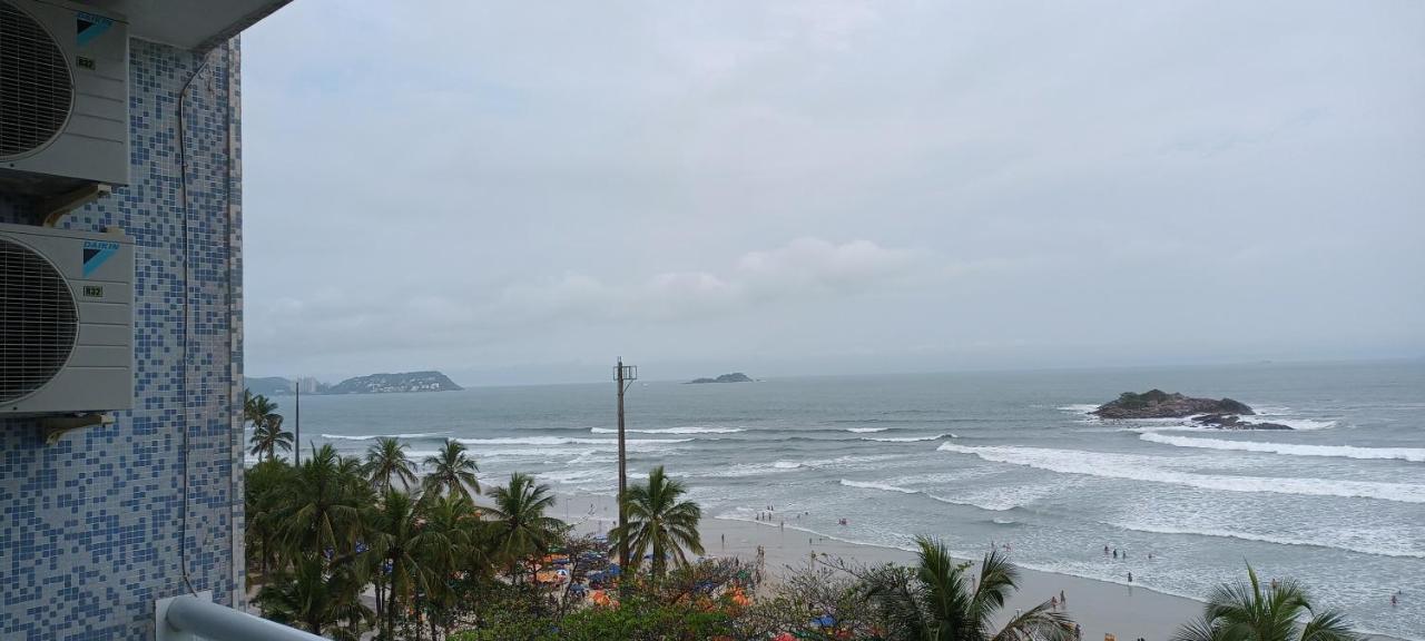 Apartamento frente ao Mar Guarujá Exterior foto